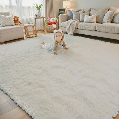 Vintage Area Rugs 8x10 Washable Rugs for Living Room, Bedroom, Kids Room, Stain & Water Resistant Non-Slip, Pet & Child Friendly in Saudi Arabia