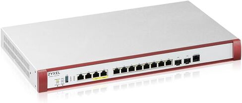 Zyxel ZyWALL USG FLEX 700H Bundle - High Speed Cyber Security Firewall vs Malware | Multi-Gig 2.5G 10G 2x PoE+ | 1-Year UTM Gold Security | Business Recommended up to 500 Users|Nebula [USGFLEX700HBUN] in Kuwait