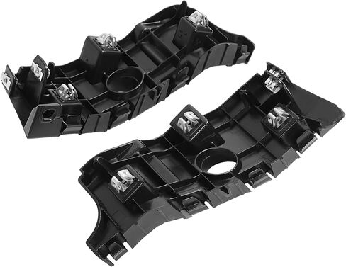 KUAFU Front Bumper Bracket Compatible with 2014-2015 Chevy Chevrolet Silverado 1500 Replace for 23201882 23201881 GM1033118 GM1032118 Bumper Retainer Bracket Plastic(POM) Unfinished Black Left + Right in Saudi Arabia