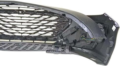 Front Bumper Cover Kit Compatible with 2019 2020 2021 2022 2023 2024 Chevy Malibu L, LS, LT, RS Sedan 1.5L W/Upper Grille Lower Grill & Fog Lights - No Fold Shipping in Kuwait