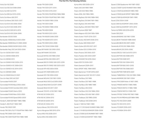 ITP Holeshot HD Front Tire - 22x7x10 532011 in Kuwait