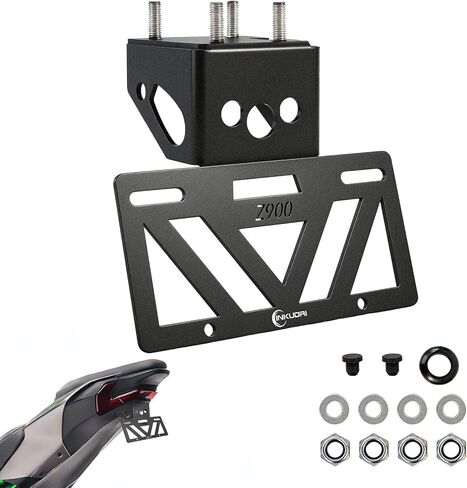 2025 Z900 Fender Eliminator 2025 Z900 Tail Tidy Z900SE License Plate Bracket Fit With OEM & Aftermarket Turn Signals For OEM License Plate Bracket Light in Kuwait