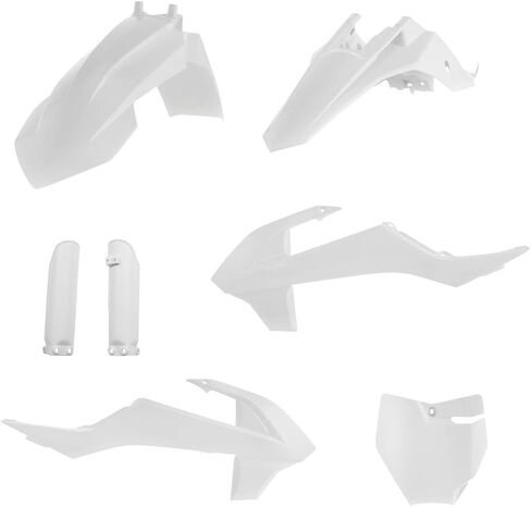 Acerbis Full Plastic Kit 16 White for KTM 65 SX 2016-2018 in Saudi Arabia