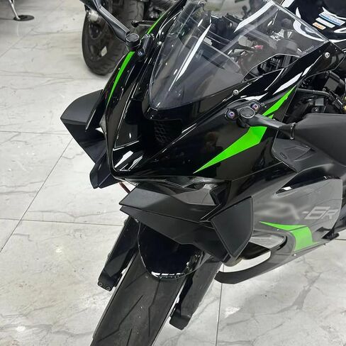 For 2026 ZX6R ZX-6R 2025 2024 Side Downforce Spoilers Fairing Winglet zx6r Motorcycle Naked Side Front Aerodynamic Wind Wing in Kuwait