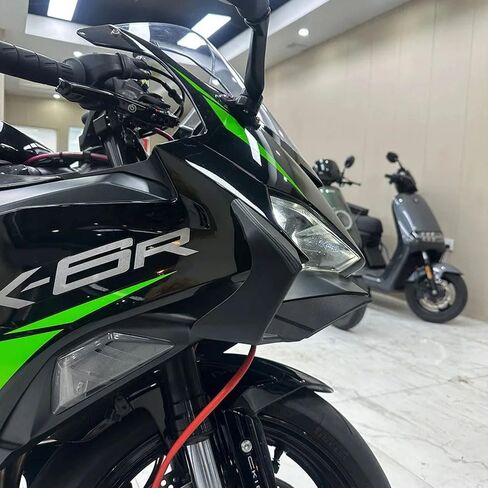 For 2026 ZX6R ZX-6R 2025 2024 Side Downforce Spoilers Fairing Winglet zx6r Motorcycle Naked Side Front Aerodynamic Wind Wing in Kuwait