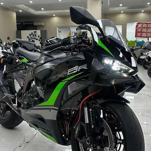 For 2026 ZX6R ZX-6R 2025 2024 Side Downforce Spoilers Fairing Winglet zx6r Motorcycle Naked Side Front Aerodynamic Wind Wing in Kuwait