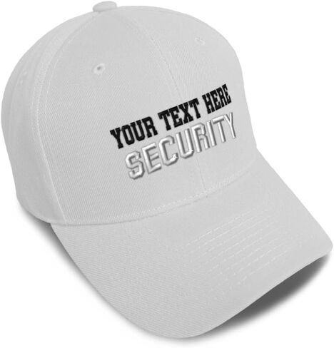 Speedy Pros Baseball Caps for Men & Women Embroidered Professional Security Guard A Ladies & Men Baseball Hats Acrylic in Saudi Arabia