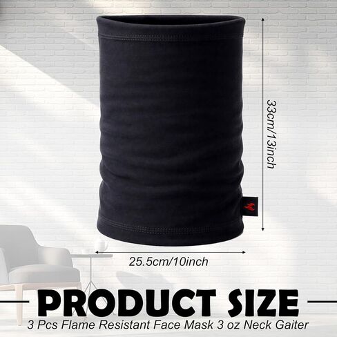 3 قطع قناع وجه مقاوم للهب 3 أونصة للرقبة سنود FR لحام مقاوم للهب لمجمعي اللحام وعمال الصلب والكهربائيين وعمال الصناعة الآخرين in Kuwait