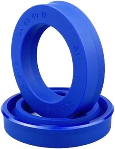 5 قطع ختم هيدروليكي لعمود نصف قطري (IDxODxTHK)، معرف 8-19 ملم، عمود مكبس من البولي يوريثين، قضيب مكبس من البولي يوريثان، ختم زيت على شكل U بشفة واحدة (9 × 19 × 8 (5 قطع)) in Kuwait