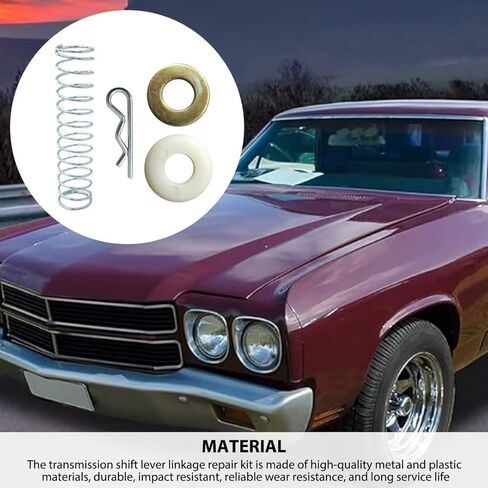 Auto Trans Shifter Cross Shaft Linkage Bushing Spring Kit for Buick Regal/Grand National 1973-1987, Replace 1377083, 10236109, 15538092, 1380549 in Saudi Arabia