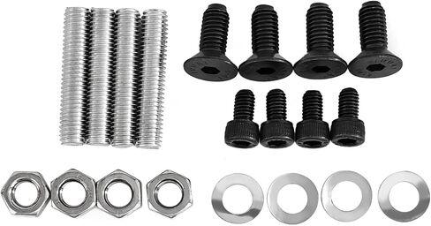 Carburetor Manifold Adapter Plate & Gasket Kit, 99004675 Replacement Compatible with Mazda B2000 B2200 1984-1993 in Saudi Arabia