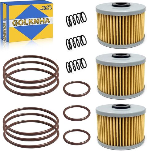 1 PCS Oil Filter Compatible with KLX450R KX450F, Fuel Filter Compatible with KFX450R OEM# 52010-1053 92055-1577 in Saudi Arabia