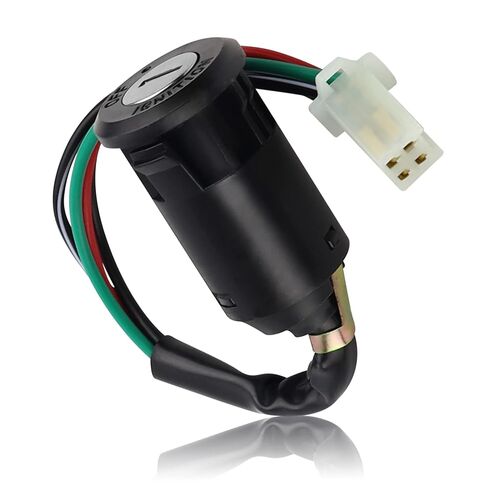 FLYPIG 4 Wires Ignition Switch Key 50 70 90 110 125 150 200 250CC ATV Dirt Pit Bike Taotao BW50 DT50 FJR1300 FZ1 FZR400 YX600 Road Star TTR90 V Star 250 WR250 XT225 YZ80 1990-2014 for Yamaha Kawasaki in Kuwait