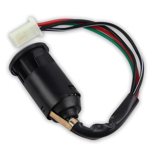 FLYPIG 4 Wires Ignition Switch Key 50 70 90 110 125 150 200 250CC ATV Dirt Pit Bike Taotao BW50 DT50 FJR1300 FZ1 FZR400 YX600 Road Star TTR90 V Star 250 WR250 XT225 YZ80 1990-2014 for Yamaha Kawasaki in Kuwait