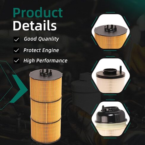 FS20083 فلتر فاصل مياه الوقود LF17511 فلتر الزيت وفلتر الوقود PF9908 متوافق مع محركات الديزل ISX DD13 DD15 DD16 ديترويت، OE FS20083 LF17511 PF9908 in Saudi Arabia