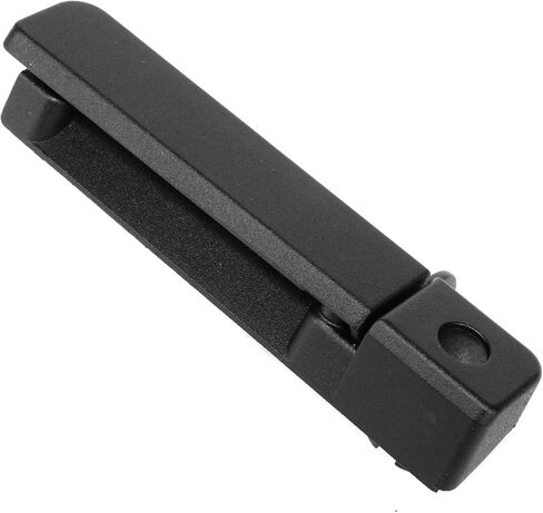 مقبض سحب الباب الأمامي بنمط المصنع من Auto Dynasty متوافق مع Chevy Corvette 1984-1996، الجانب الأيسر للسائق، أسود مزخرف in Saudi Arabia