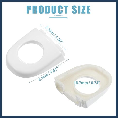Front Left Exterior Door Handle Lock Cover Cap Fit for Volkswagen Jetta 2011-2018 - Pack of 1 White Stylish Design in Saudi Arabia