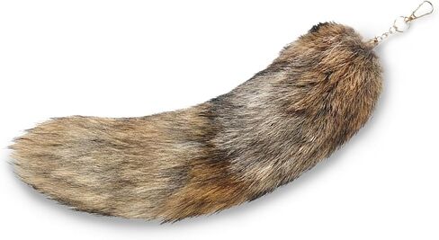 whitefeather Fox-Tail Keychain – 40cm Fluffy for Cosplay & Everyday Style in Kuwait