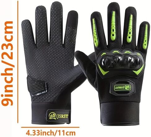Mountain Bike Gloves for Men Knuckle Guard Padded Men's Cycling Gloves Breathable for Dirt Riding, Road Racing, Cycling, Climbing Work Outdoor Sports in Saudi Arabia