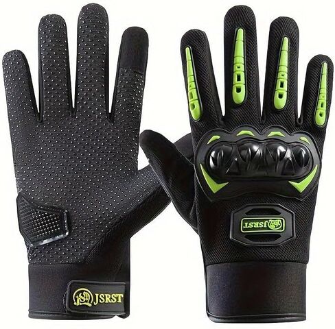 Mountain Bike Gloves for Men Knuckle Guard Padded Men's Cycling Gloves Breathable for Dirt Riding, Road Racing, Cycling, Climbing Work Outdoor Sports in Saudi Arabia