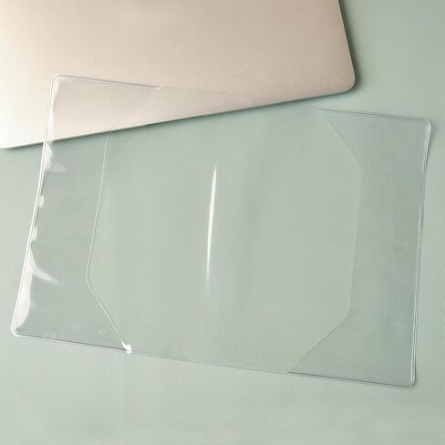 غلاف كتاب شفاف من البلاستيك مقاس A5. غطاء دفتري شفاف a5 مقاس 6.1 × 8.7 × 0.78 بوصة in Kuwait