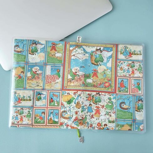 غلاف كتاب شفاف من البلاستيك مقاس A5. غطاء دفتري شفاف a5 مقاس 6.1 × 8.7 × 0.78 بوصة in Kuwait