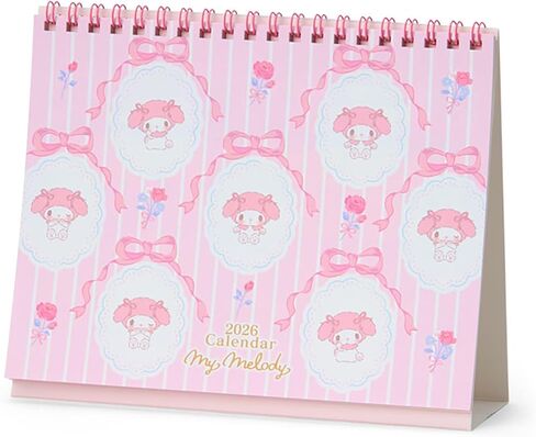Sanrio 622176 Ring Calendar, 2026, Pochacco Paper, Tabletop in Saudi Arabia