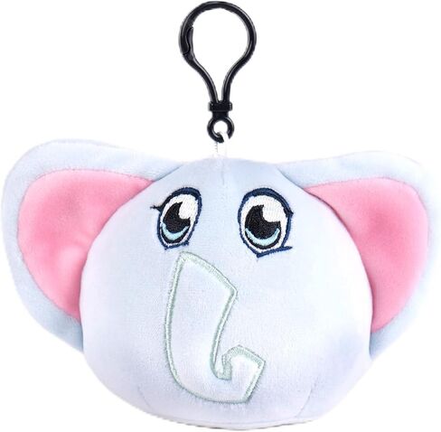 سلسلة مفاتيح بمشبك ظهر من القطيفة الناعمة، حقيبة صغيرة من القطيفة بسحّاب للحقائب والمفاتيح وحديقة الحيوان والحياة البحرية، قابلة للتجميع in Kuwait