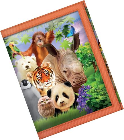 محافظ LiveLife ثلاثية الأبعاد - White Tiger Repose من Deluxebase. محفظة عدسية ثلاثية الأبعاد للقطط الكبيرة. حامل للنقود والعملات المعدنية والبطاقات مع عمل فني مرخص من الفنان الشهير ديفيد بينفوند in Kuwait