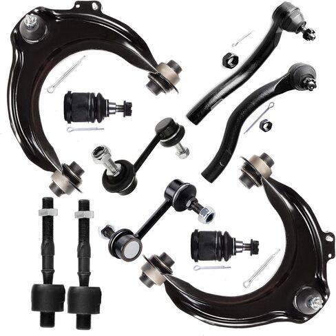 SCITOO 10-PC SET Suspension Kit For Acura TSX for Accord Front Sway Bar End Link,Inner Tie Rod End,Lower Ball Joint,Outer Tie Rod End,Upper Control Arm And Ball Joint in Saudi Arabia