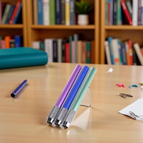 3Pcs Random Pencil Extender Holder,Metal Pencil Lengthened Extender Holder Holders and Pen Holders Desk Supplies Holders and Dispensers in Kuwait