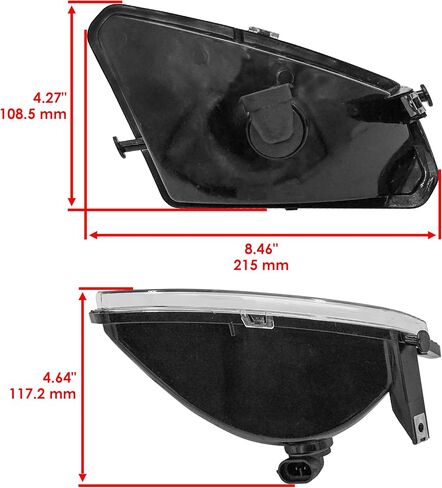 Caltric Left And Right Headlight with Bulb Compatible with Polaris Hawkeye 300 4X4 2X4 2006 2007-2011 in Saudi Arabia