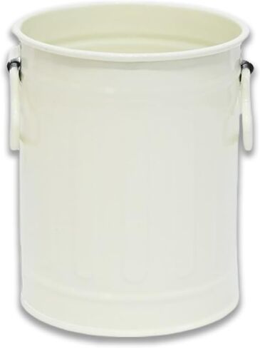 حامل أقلام للمكتب، حامل أكواب معدني على شكل أسطوانة للمكتب بمقابض، حامل فرش مكياج لطيف، حامل قلم تحديد منظم لتخزين المكتب والفصول الدراسية والمنزل (أحمر) in Kuwait