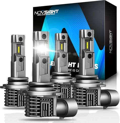 𝟗𝟎𝟎𝟲 𝟗𝟎𝟎𝟓 Light Bulbs 1:1 Design Plug and Play, IP68 Waterproof, Pack of 4 in Kuwait