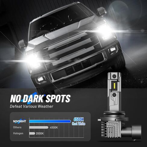 𝟗𝟎𝟎𝟲 𝟗𝟎𝟎𝟓 Light Bulbs 1:1 Design Plug and Play, IP68 Waterproof, Pack of 4 in Saudi Arabia