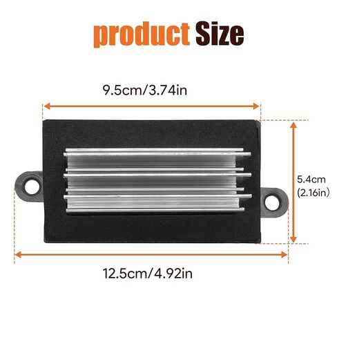 Blower Motor Resistor Heater Fan Control Module Compatible with Hummer H2 2003-2007 Replace 19331830 19329838 89023355 93803637 88986529 15-80388 15-80655 15-80911 19331830 3GSH-19E624-CA in Kuwait