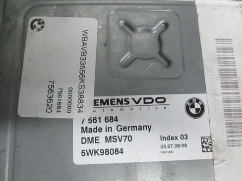 Engine ECM Electronic Control Module Fits 06 Compatible with BMW 330i 7563620 7561684 7 561 684 in Saudi Arabia