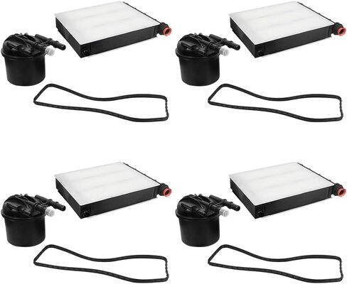 4PCS FD4647 Fuel Filter Compatible with F250 F350 F450 F550 F600 F650 F750 Super Duty Powerstroke 6.7L 2017-2025 Replace FD-4647 in Kuwait