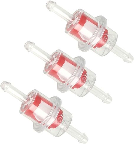3X 1/4" Universal Inline Fuel Filter for Arctic Cat 1000 450 500 550 650 700 Bearcat Jag Powder Pantera TRV for Kawasaki Jet Ski 0109-579 0470-988 Compatible with Yamaha 65B-24560-00-00 in Kuwait