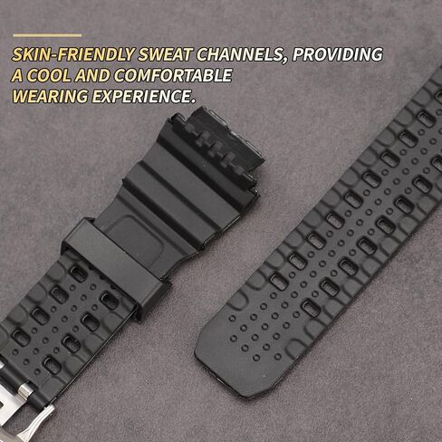 استبدال حزام الراتنج/حزام الساعة لساعات كاسيو GW-9400 الرجالية in Kuwait