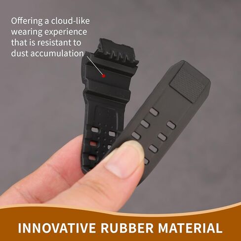 استبدال حزام الراتنج/حزام الساعة لساعات كاسيو GW-9400 الرجالية in Kuwait