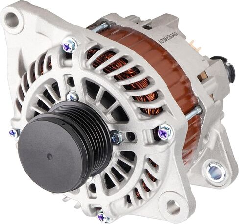 New Alternator for Jeep Compass Patriot 2.0L 2.4L 07-16, for Chrysler 200 11-13 2.4L, for Sebring 07-10 2.4L, for Avenger 08-13 2.4L, for Caliber 07-12, 12V 115A 6-Groove Clutch Pulley, 11231N in Saudi Arabia