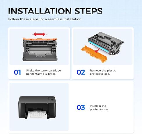 خرطوشة حبر سوداء 147A مكونة من عبوتين بديلة عالية الإنتاجية لحبر HP 147A W1470A 147X متوافق مع حبر الطابعة HP LaserJet Enterprise MFP M634 M635 M636 M610 M611 M612 الكل في واحد h z dn x fht fh in Kuwait