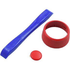 غطاء أحمر لمقبض اختيار وضع القيادة متوافق مع مقبض وضع القيادة لبورشه كايين 2024-2025، باناميرا 2021-2025، ماكان 2022-2024، 911 2019-2024، تايكان 2020-2025 in Kuwait