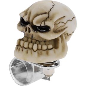 30.5mm Car Steering Wheel Knob Large Skull Vehicle Steering Wheel Rotator Ball for SUV Pickup Trucks Semi-Trailers Vans Boats Red 1 Pc in Kuwait