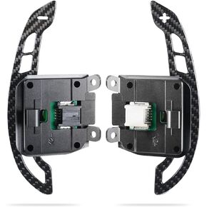 تمديد مبدلات عجلة القيادة المغناطيسية من ألياف الكربون لسيارة كورفيت C8 Z51 Z06 2020-2025 (لامع، مغناطيسي، بديل) in Kuwait