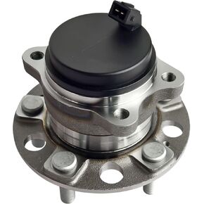 512553 Rear Wheel Bearing and Hub Assembly Set Fit for Hynd Sonata 2015-2019/Tucson 2016-2020/Veloster N 2019-2021/Cadenza Optima Sportage 2017-2020, 5 Lugs w/ABS, Wheel Bearing Hubs Replace# BR930925 in Kuwait