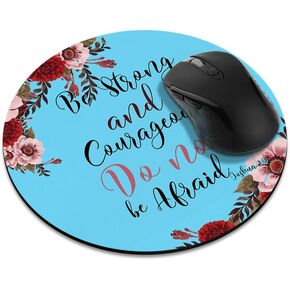 Non-Slip Round Mousepad, FINCIBO Christian Bible 1 Corinthians 16:14 Mouse Pad for Home, Office and Gaming Desk in Kuwait