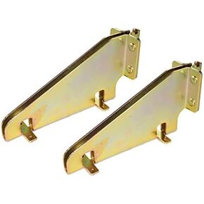 ENJ 2 حزمة من دعامات الرف الثابتة للمسار E، ملحقات المسار E للمقطورة المغلقة، ورشة العمل والجراج، الحد الأقصى للحمل 1800 رطل in Kuwait