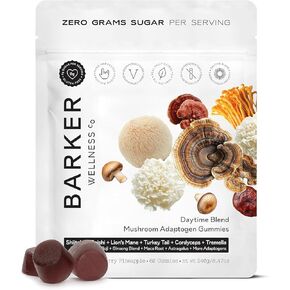 Barker Wellness Co Daytime Mushroom Adaptogen Gummies in Saudi Arabia